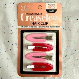Package of 4 Creaseless Hair Clips  NWT